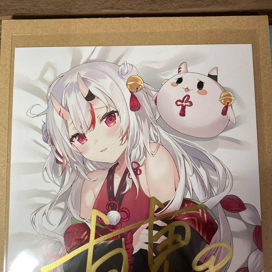 Amazon.co.jp: 百鬼あやめ 直筆サイン ポストカード 活動3周年